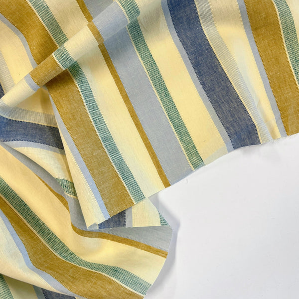 Lisbon Stripe Cotton Jacquard - Needle Sharp