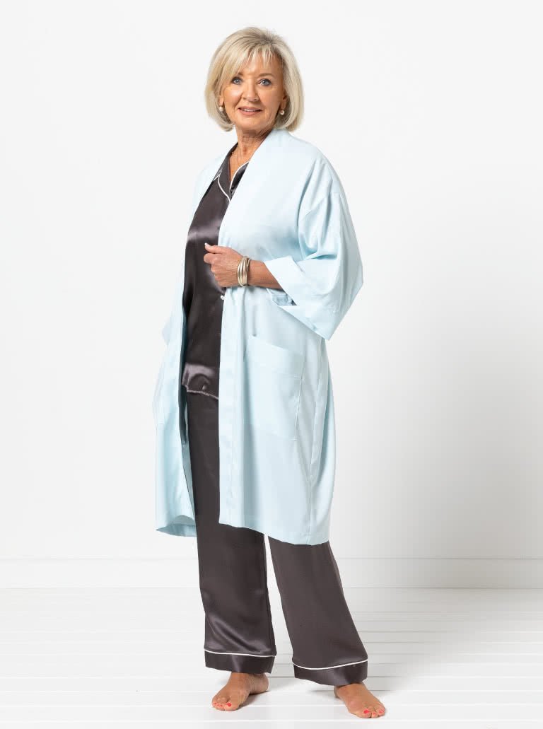 Loungewear Robe Sewing Pattern by Style Arc – Needle Sharp