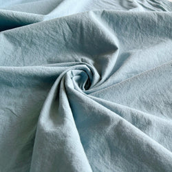 Remnant - Ocean Blue Sandwashed Cotton - 2.1  yd