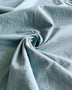 Remnant - Ocean Blue Sandwashed Cotton - 2.1  yd