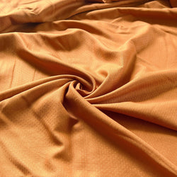 Remnant - Ochre Dotted Viscose Dobby - 1.23  yd