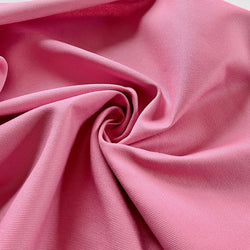 Remnant - Old Rose Cotton Twill - 0.95  yd