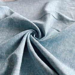 Rain Blue Brussels Washer Linen - Needle Sharp