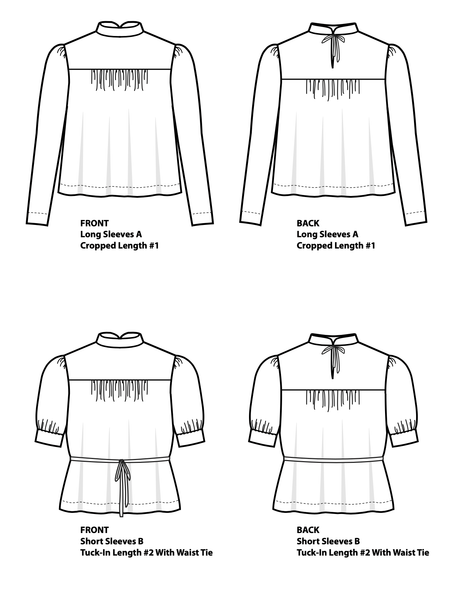 Regalia Blouse - Needle Sharp