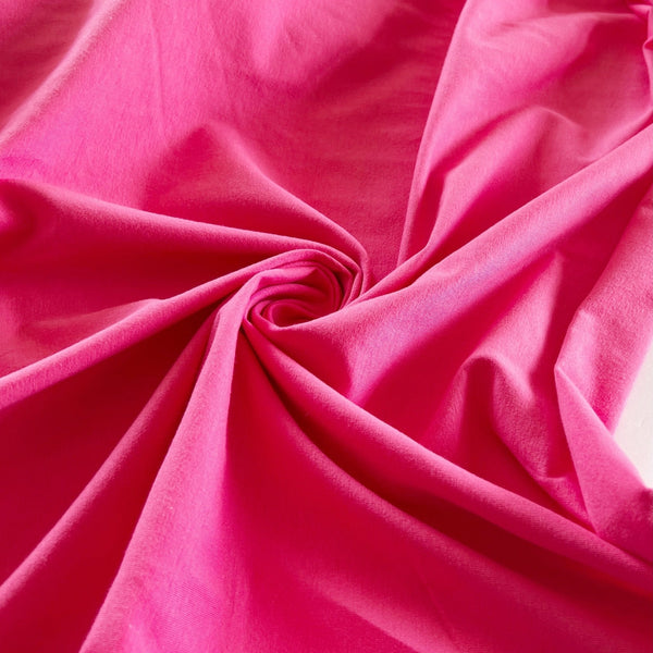 Remnant - Begonia Cotton Spandex Jersey - 1.35 yd - Needle Sharp