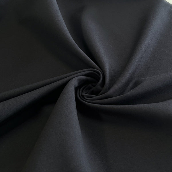 Remnant - Black Trainers Fleece - 0.4 yd - Needle Sharp