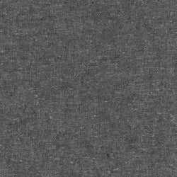 Remnant - Charcoal Yarn Dyed Essex Linen - 1.81 yd - Needle Sharp