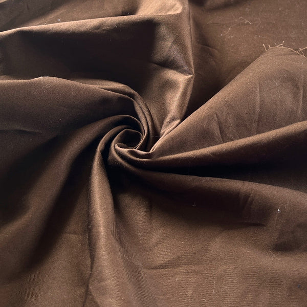 Remnant - Chestnut 4.5 oz Cotton Twill - 2.07 yd - Needle Sharp