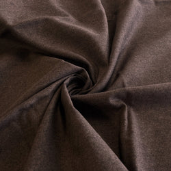 Remnant - Espresso Cotton Flannel Twill - 0.65 yd - Needle Sharp