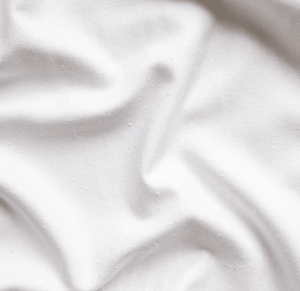 Remnant - White Silky Noil - 0.83 yd - Needle Sharp