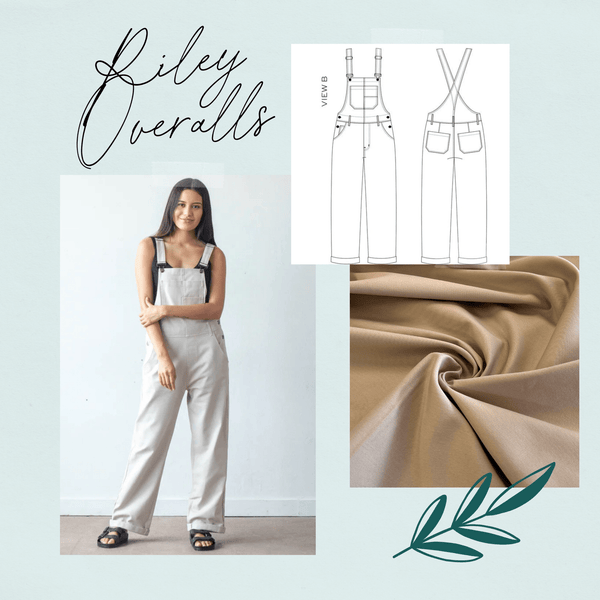 Riley Overalls Sewing Kit - Needle Sharp