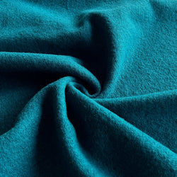 Remnant - Robin's Egg Boiled Wool - 1  yd