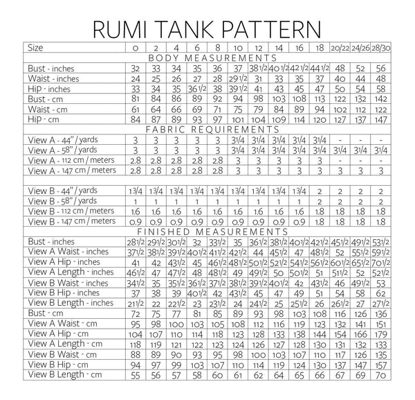 Rumi Tank & Dress - Needle Sharp