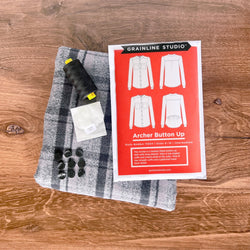 Self - Care Sewing Kit: Archer Button Up - Needle Sharp