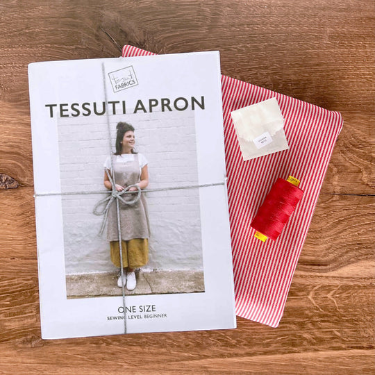 Self - Care Sewing Kit: Tessuti Apron - Needle Sharp