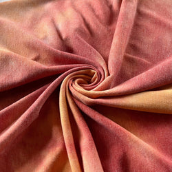 Remnant - Sunset Tie Dye French Terry - 1.87  yd