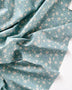 Teal Roses Cotton Lawn - Needle Sharp