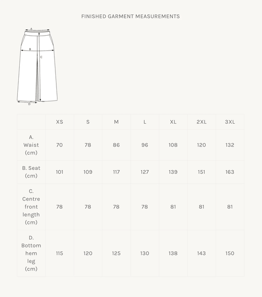 The Assembly Line Culottes Sewing Kit - Needle Sharp