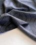 Black Hexagonal Jacquard Cotton - Needle Sharp