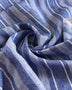 Blue on Blue Linen Cotton Stripe - Needle Sharp