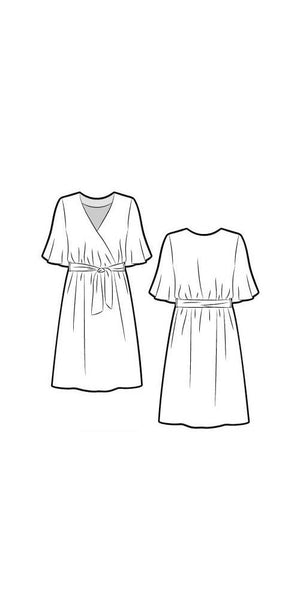 Bonita Wrap Dress - Needle Sharp