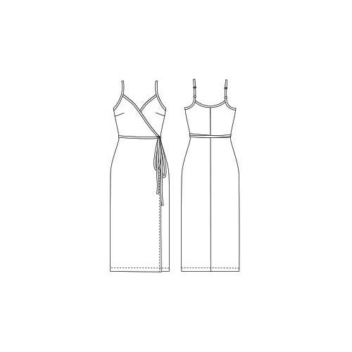 Calvin Wrap Dress - Needle Sharp