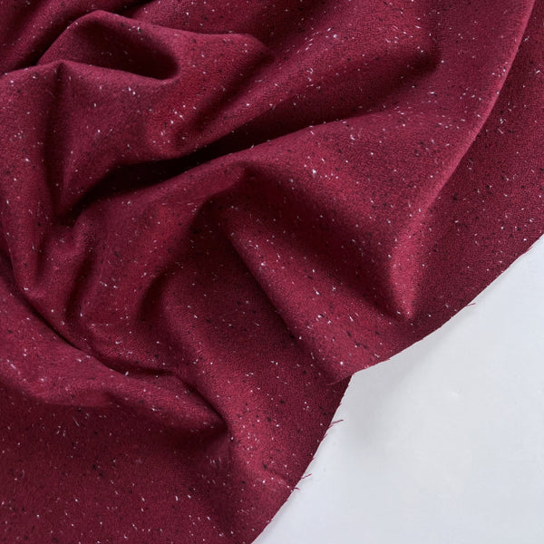 Crimson Speckled Flannel - Needle Sharp