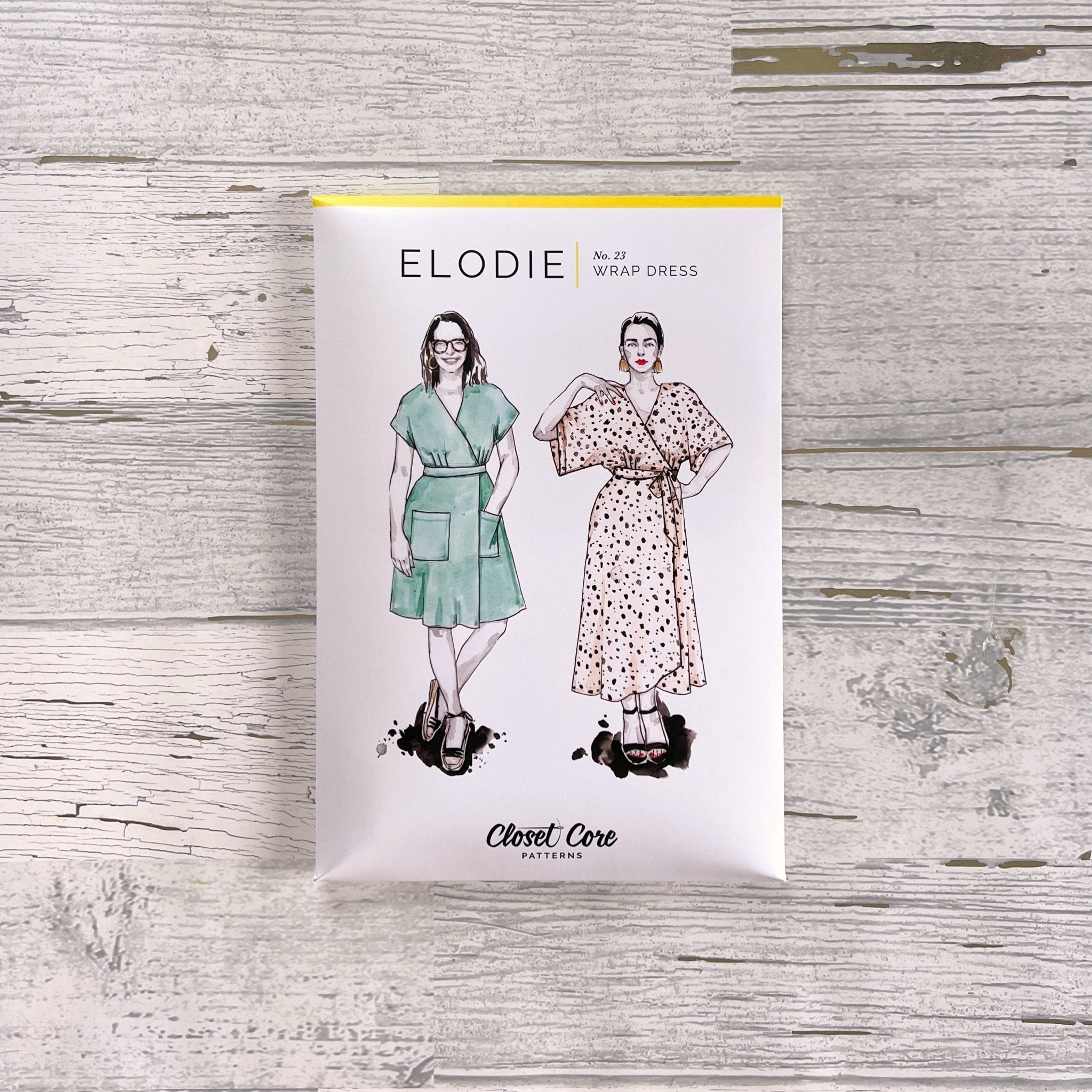 elodie wrap dress Elodie Dress Sewing Pattern by Closet Core Patterns – Needle Sharp