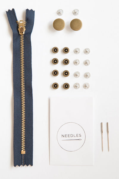 Jeans-Making Hardware Kit - Needle Sharp
