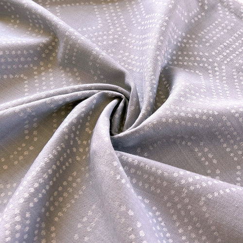 Grey - Prewashed Cotton Jacquard Fabric 06