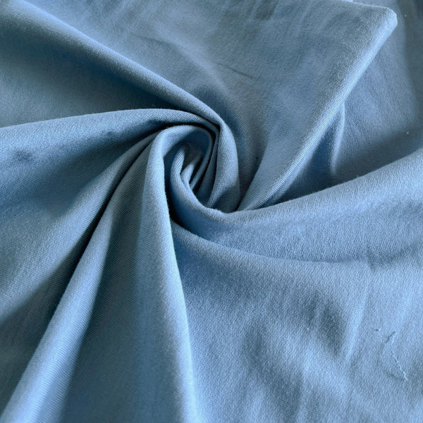 Ocean Blue Cotton French Terry - Needle Sharp