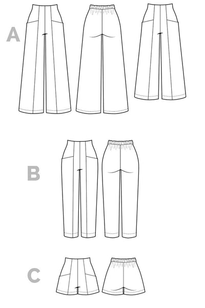 Pietra Pants & Shorts - Needle Sharp