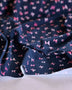 Pink Ribbons Navy Cotton Jersey - Needle Sharp