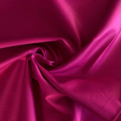 Remnant - Hot Pink Menorca Stretch Sateen - 0.83 yd - Needle Sharp