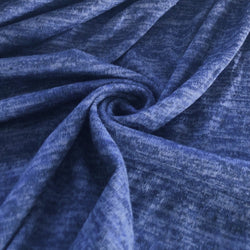 Remnant - Royal Blue Hatchi Sweater Knit - 2.85 yd
