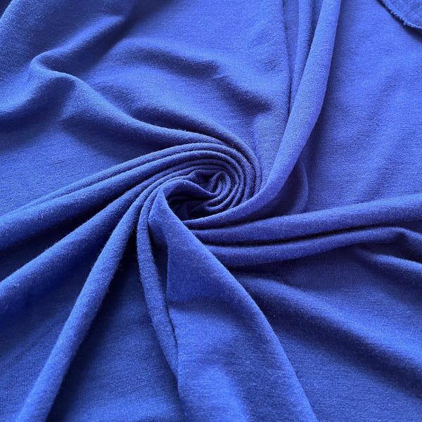 Royal Blue Merino Jersey - Needle Sharp