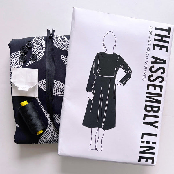Self-Care Sewing Kit: Multi-Sleeve Midi Dress - Needle Sharp