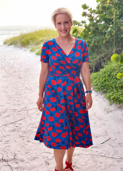 Self-Care Sewing Kit: Wanda Wrap Dress - Needle Sharp