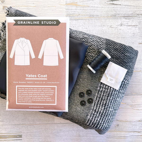 Self-Care Sewing Kit: Yates Coat - Needle Sharp