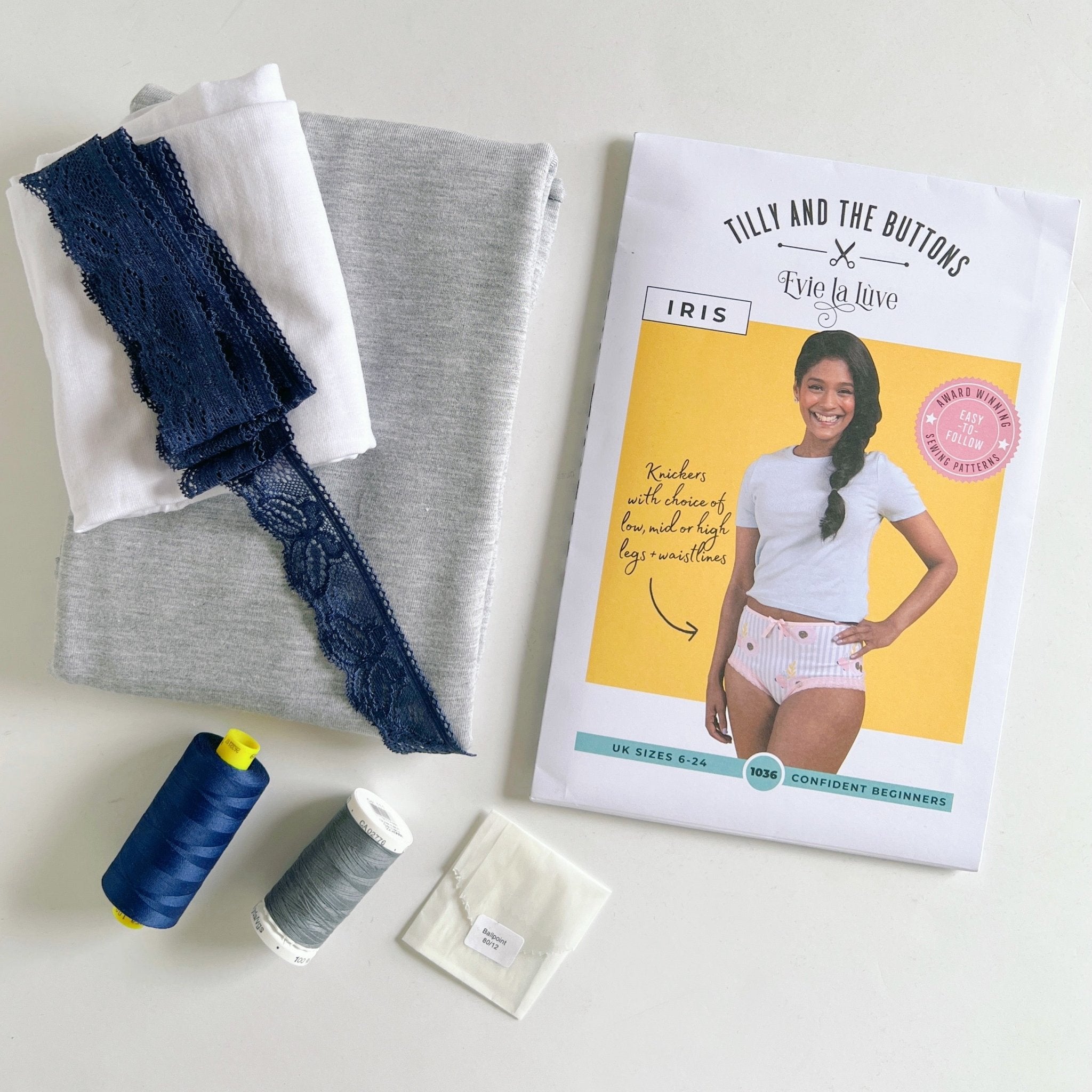 Self-Care Sewing Kit: Iris Knickers - Needle Sharp