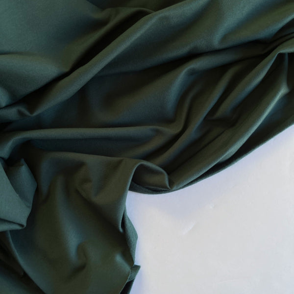 Spruce Green Cotton Fleece - Needle Sharp