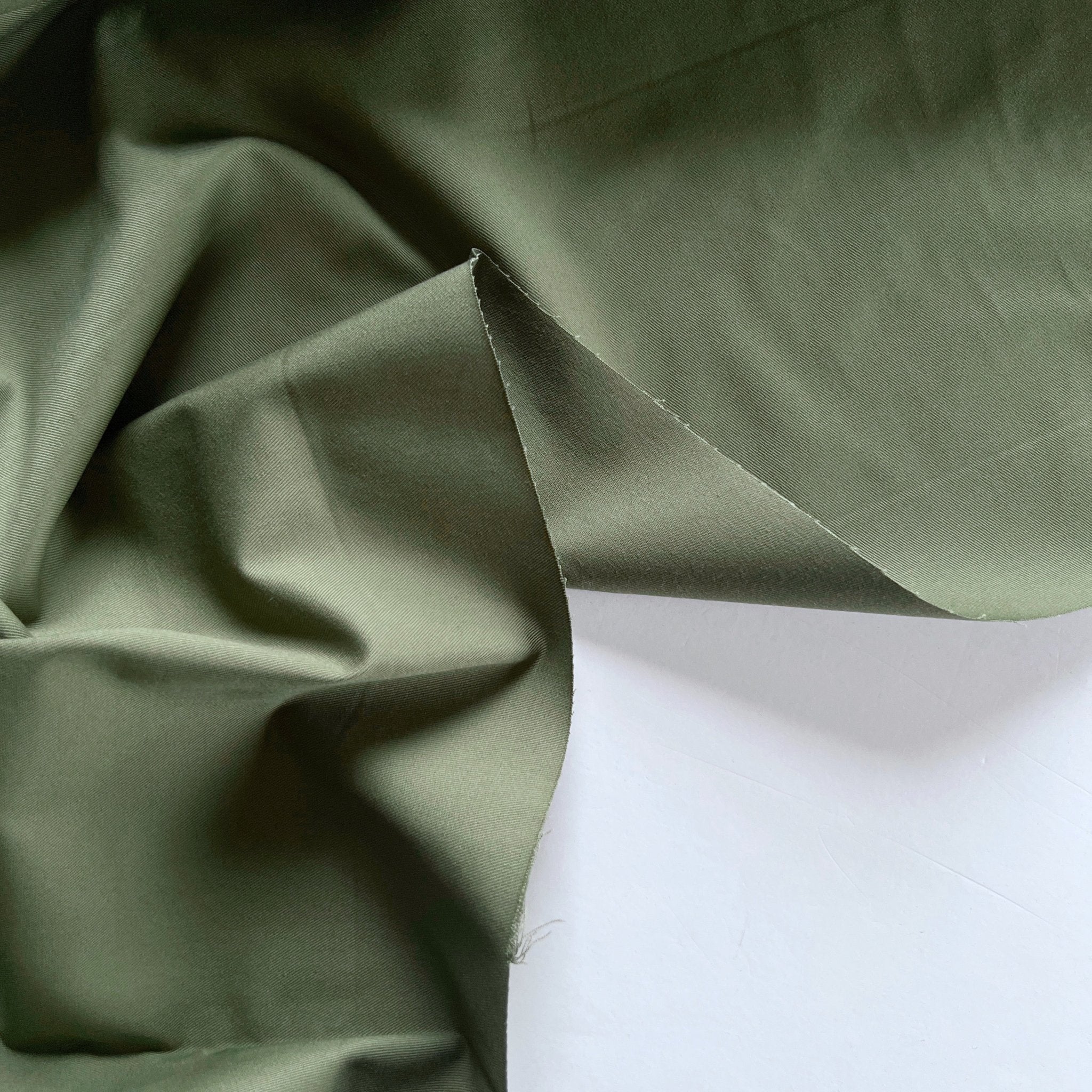 Citron Green | Cotton Twill Fabric | 8 oz. | Apparel / Slipcovers / Bedding  | 54 Wide | By the Yard
