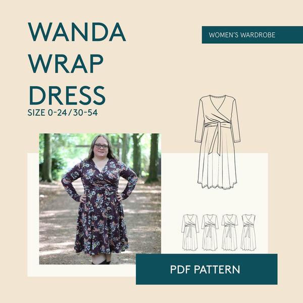 Wanda Wrap Dress - Needle Sharp