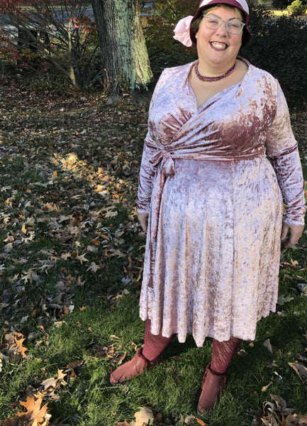 Wanda Wrap Dress - Needle Sharp